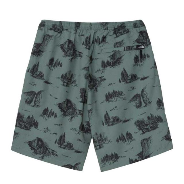 ザ・ノース・フェイス ショートパンツ THE NORTH FACE NB42532 ALOHA VENT SHORT YN S アロハベントショーツ  メンズ ハーフパンツ 通気性 UVカット ショーツ 夏 アロハ柄 ベンチレーション メッシュ素材 メール便