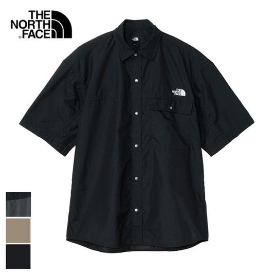 ザ・ノース・フェイス シャツ THE NORTH FACE NR22552 S/S NUPTSE SHIRT ショートスリーブヌプシシャツ 半袖 撥水性 ナイロンノースフェイス