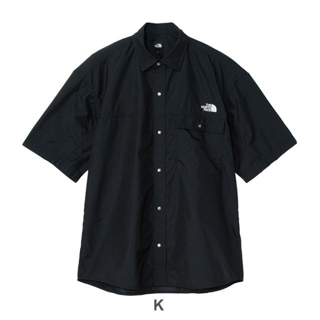 ザ・ノース・フェイス シャツ THE NORTH FACE NR22552 S/S NUPTSE SHIRT ショートスリーブヌプシシャツ 半袖 撥水性 ナイロンノースフェイス
