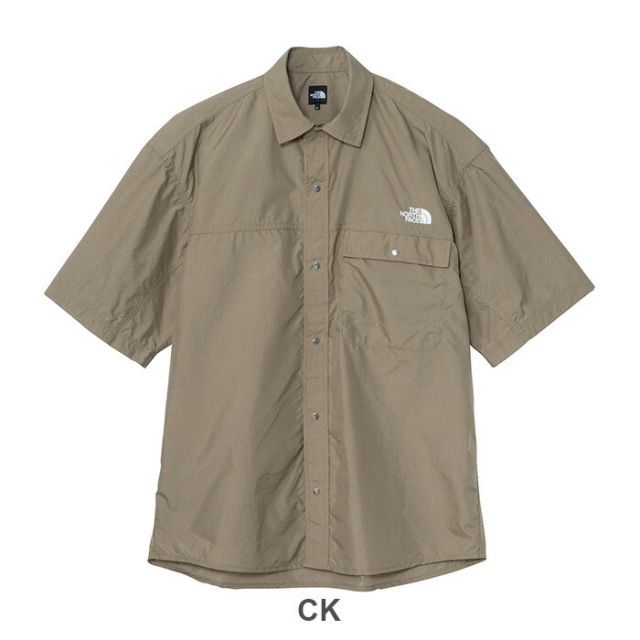 ザ・ノース・フェイス シャツ THE NORTH FACE NR22552 S/S NUPTSE SHIRT ショートスリーブヌプシシャツ 半袖 撥水性 ナイロンノースフェイス