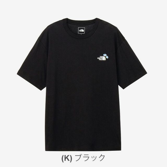 ザ・ノース・フェイス tシャツ THE NORTH FACE NT32546 SS FLOWER LOGO T W M ショートスリーブフラワーロゴティー 半袖 シンプル ロゴ メール便