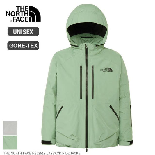 ザ・ノース・フェイス THE NORTH FACE NS62512 LAYBACK RIDE JACKE レイバックライドジャケット GORE-TEX ゴアテックス 中わた PRIMALOFT 防水透湿 デタッチャブルフード 大型ポケット付き スノージャケット スキー スノーボード スノーシーン対応 (250922)