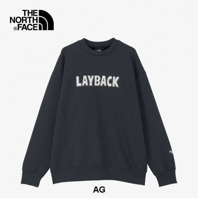 ザ・ノース・フェイス トレーナー THE NORTH FACE NT62511 LAYBACK CREW レイバッククルー スウェット 裏毛 普段着 お洒落 速乾 乾きやすい 使いやすい