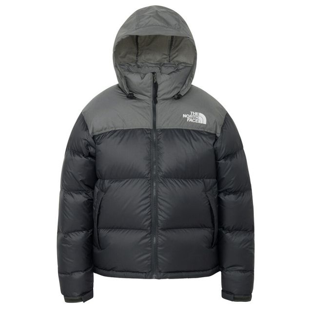 ザ・ノース・フェイス ダウンジャケット メンズ レディース ユニセックス ヌプシジャケット THE NORTH FACE NUPTSE JACKET ND92555 ノースフェイス 黒/ブラック/グレー M/L アウトドア 撥水 定番アウター 25-26秋冬モデル