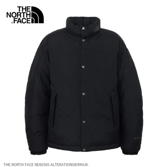 ザ・ノース・フェイス THE NORTH FACE オルタレーションシエラジャケット ユニセックス ND92565 ALTERATION SIERRA JACKET ブラック 黒 M/L ダウン 防寒 撥水 GORE-TEX WINDSTOPPER 冬アウター