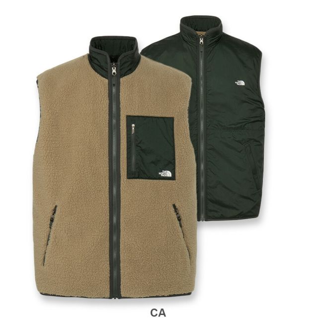 THE NORTH FACE NP72537 RVSBLEXRM PLFLC VT