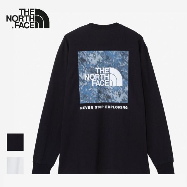 THE NORTH FACE NT82545 LS SQ DIGI GRAPH T