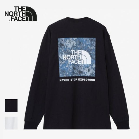 THE NORTH FACE NT82545 LS SQ DIGI GRAPH T