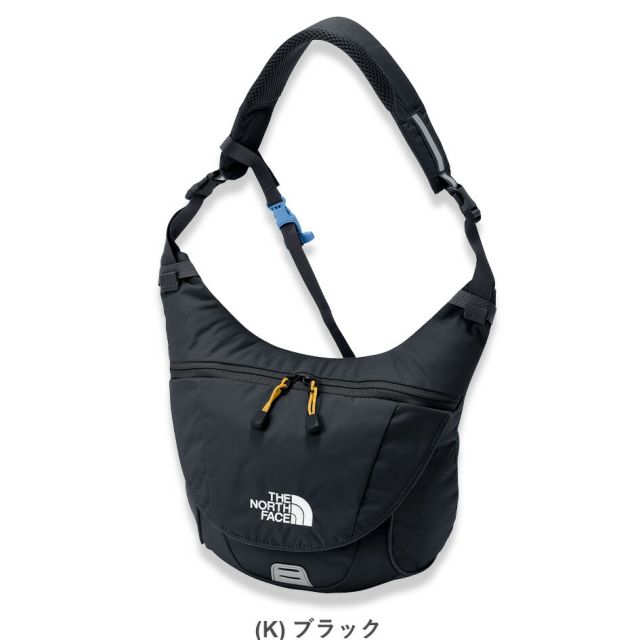 ザ・ノース・フェイス THE NORTH FACE NMJ72551 K YIPPEE SLING キッズ イッピースリング ショルダーバッグ 子供用 ワンショルダー 5L アウトドア 自転車 キックボード 遠足 通学 軽量 リフレクター付 セーフティバックル ネームホルダー