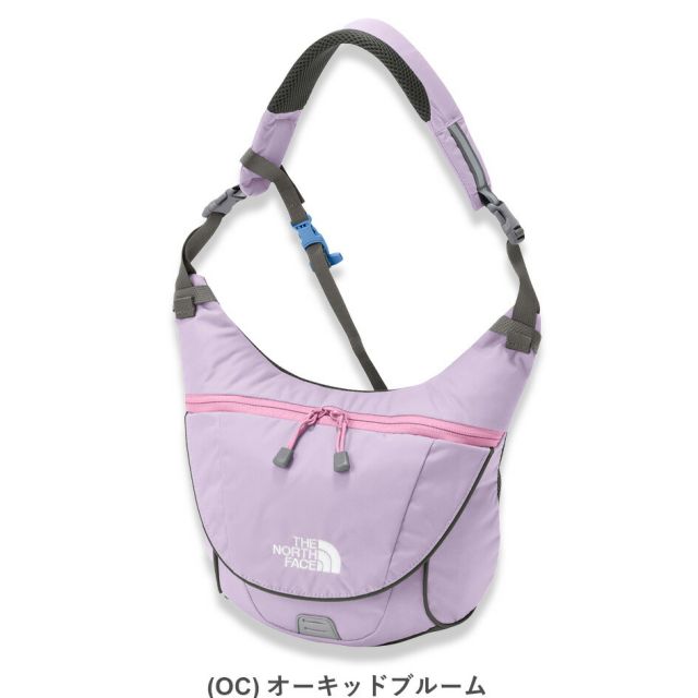 ザ・ノース・フェイス THE NORTH FACE NMJ72551 K YIPPEE SLING キッズ イッピースリング ショルダーバッグ 子供用 ワンショルダー 5L アウトドア 自転車 キックボード 遠足 通学 軽量 リフレクター付 セーフティバックル ネームホルダー