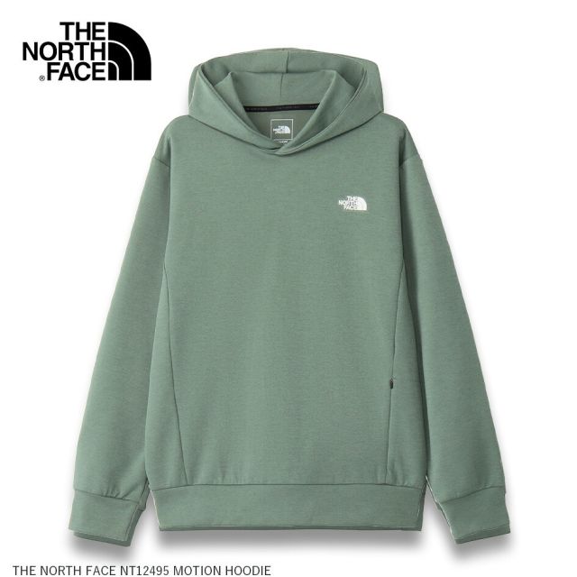 ザ・ノースフェイス モーションフーディ THE NORTH FACE NT12495 MOTION HOODIE ユニセックス FLASHDRY スウェットフーディ 吸汗速乾 UVカット 抗菌防臭 速乾トレーナー DG (250929)