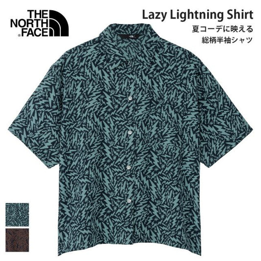 ザ・ノース・フェイス 半袖シャツ メンズ 速乾 軽量 THE NORTH FACE NR22610 ノースフェイス レイジーライトニングシャツ LAZY LIGHTNING ST アウトドア キャンプ 通気性 カジュアル (260321)