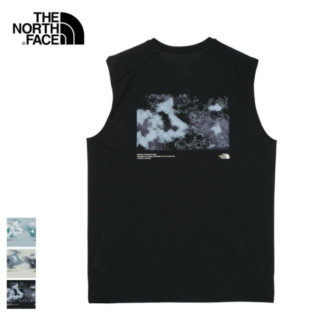 THE NORTH FACE ショートスリーブGTDメランジグラフィッククルー NT12676 半袖Tシャツ メンズ ランニングTシャツ 吸汗速乾 軽量 トレーニング ジョギング スポーツ ノースフェイス S/S GTD Melange Graphic Crew S/S GTD (260211)