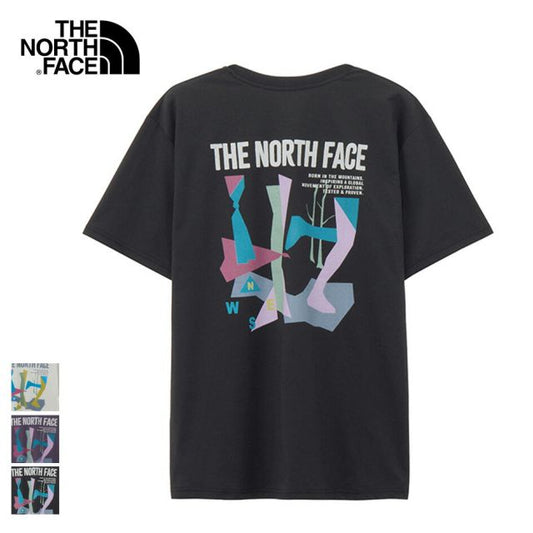ノースフェイス Tシャツ メンズ 半袖 NT32683 ES レトロトレイルティー THE NORTH FACE FLASHDRY 速乾 UVカット アウトドア NT32683 S/S ES RETRO TRL T メール便 (260211)