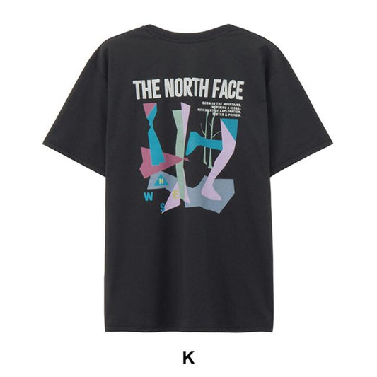 ノースフェイス Tシャツ メンズ 半袖 NT32683 ES レトロトレイルティー THE NORTH FACE FLASHDRY 速乾 UVカット アウトドア NT32683 S/S ES RETRO TRL T メール便 (260211)