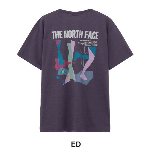 ノースフェイス Tシャツ メンズ 半袖 NT32683 ES レトロトレイルティー THE NORTH FACE FLASHDRY 速乾 UVカット アウトドア NT32683 S/S ES RETRO TRL T メール便 (260211)