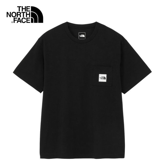 ザ・ノース・フェイス THE NORTH FACE ショートスリーブスクエアロゴポケットティー メンズ NT82541 半袖Tシャツ ポケットTシャツ カットソー アウトドア カジュアル 速乾 リサイクル素材 S/S SQ LG POCKET T メール便 (260211)