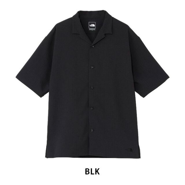 ノースフェイス シャツ 半袖 オーガニックコットン NR22631 THE NORTH FACE NR22631 SS ALOHA RIP SHIRT   ショートスリーブヒストリカルロゴシャツ メンズ 開襟 アウトドア (260408)