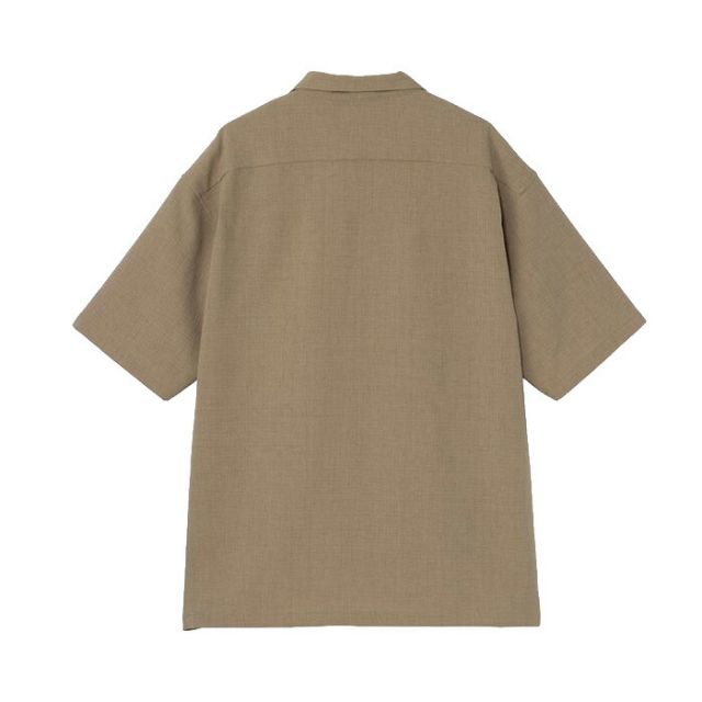 ノースフェイス シャツ 半袖 オーガニックコットン NR22631 THE NORTH FACE NR22631 SS ALOHA RIP SHIRT   ショートスリーブヒストリカルロゴシャツ メンズ 開襟 アウトドア (260408)