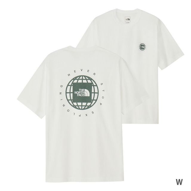 ザ・ノース・フェイス Tシャツ 半袖 メンズ レディース THE NORTH FACE NT32633 ノースフェイス ショートスリーブジオスクエアロゴティー バックプリント コットン ユニセックス メール便 (260321)