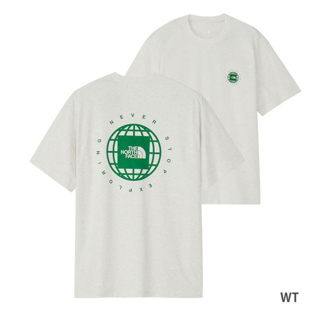 ザ・ノース・フェイス Tシャツ 半袖 メンズ レディース THE NORTH FACE NT32633 ノースフェイス ショートスリーブジオスクエアロゴティー バックプリント コットン ユニセックス メール便 (260321)