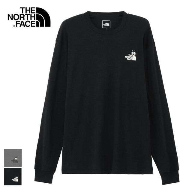 HE NORTH FACE L/S ZOO PICKER TEE NT32658 長袖Tシャツ メンズ レディース ロンT コットン カジュアル アウトドア キャンプ グラフィック ノースフェイス ユニセックス` L/S ZOO PICKER TEE メール便 (260211)
