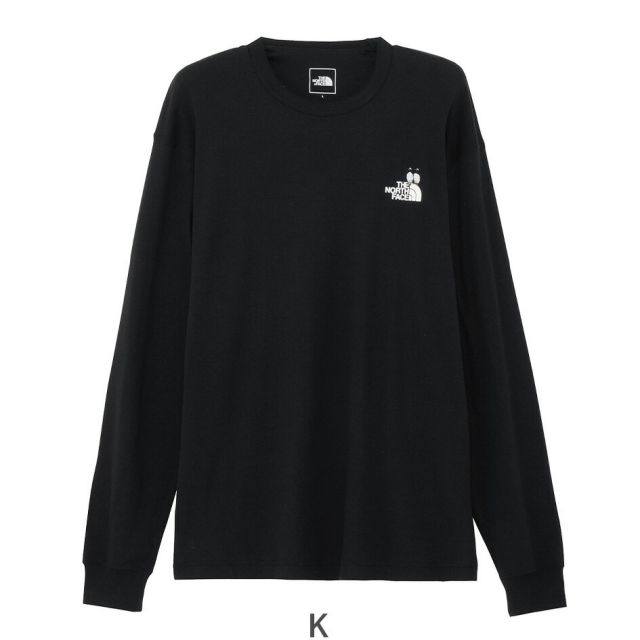 HE NORTH FACE L/S ZOO PICKER TEE NT32658 長袖Tシャツ メンズ レディース ロンT コットン カジュアル アウトドア キャンプ グラフィック ノースフェイス ユニセックス` L/S ZOO PICKER TEE メール便 (260211)