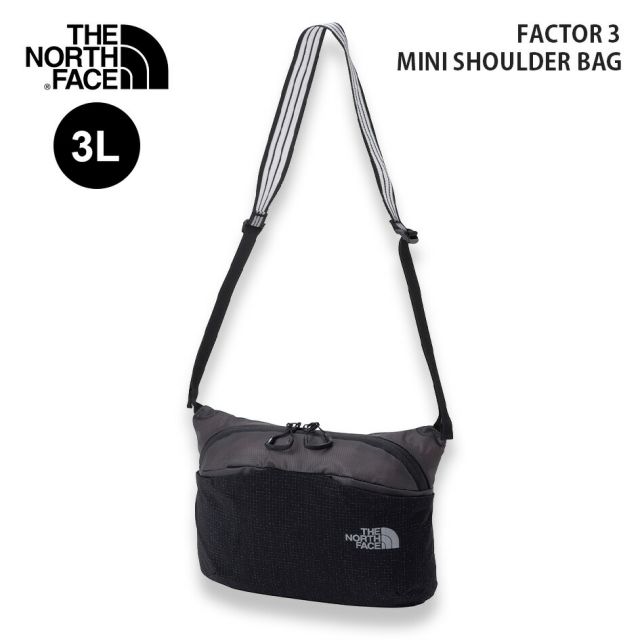 ザ・ノース・フェイス THE NORTH FACE FACTOR 3 NM72612 ショルダーバッグ ミニバッグ コンパクトバッグ ユニセックス アウトドア 旅行 タウンユース 軽量 小型バッグ (260211)