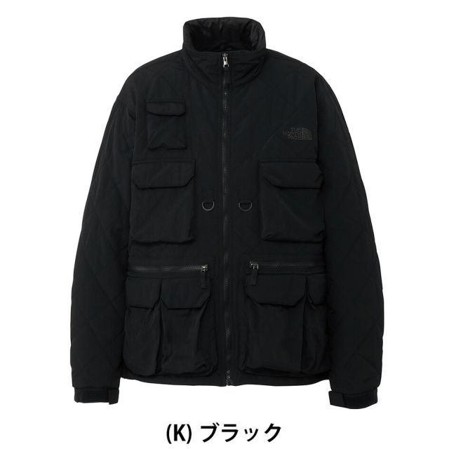 ザ・ノース・フェイス キルティングユーティリティジャケット NY82630 ユニセックス 秋冬 はっ水 HEATSEEKER 中綿 スモークドパール/アルパイン×マッシュルーム/ブラック/フォッシルアイボリー S/M/L/XL THE NORTH FACE