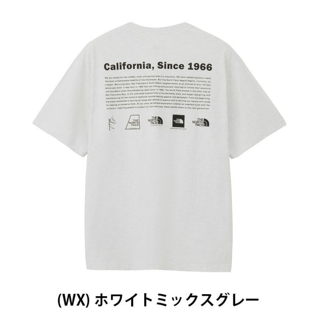 ザ・ノース・フェイス ショートスリーブ ウォッシュド ヒストリカルロゴティー ユニセックス NT82642 THE NORTH FACE 半袖 Tシャツ コットン100% 速乾 FLASHDRY NATURE ヴィンテージ バックプリント ロゴ ライフスタイル アウトドア SS WASHD HSTR LG T