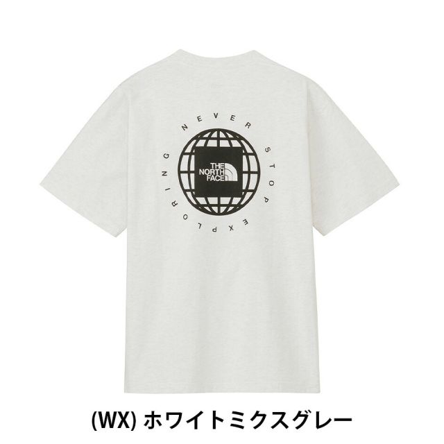 ザ・ノース・フェイス ショートスリーブ ウォッシュド ジオスクエアロゴティー ユニセックス NT82643 THE NORTH FACE 半袖 Tシャツ コットン100% 速乾 FLASHDRY NATURE ヴィンテージ バックプリント ロゴ ライフスタイル アウトドア WASHD GEOSQLG メール便