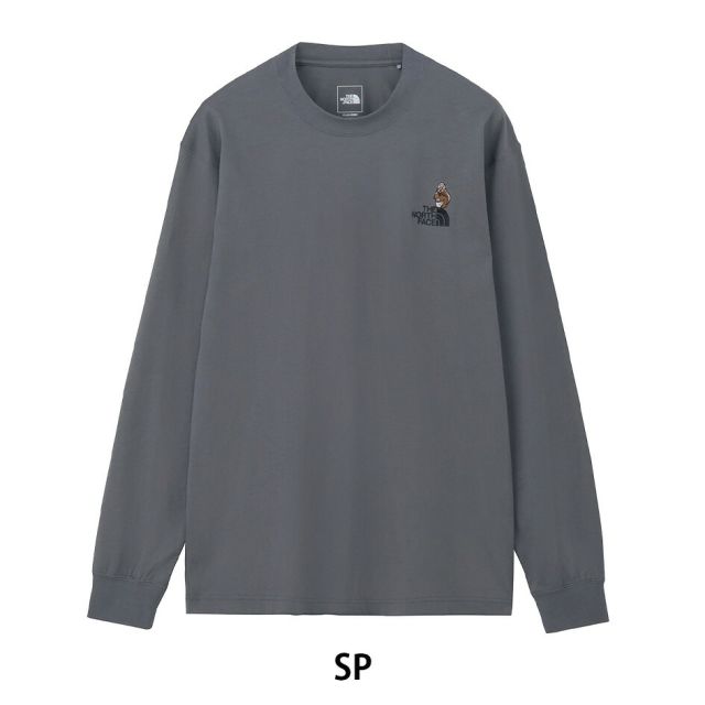 ザ・ノース・フェイス ロンT 長袖Tシャツ ロングスリーブフラッシュドライズーピッカーティー ユニセックス NT82645 THE NORTH FACE 速乾 綿100% ニホンリス刺繍 メンズ レディース アウトドア ライフスタイル ギフト LS FD ZOO PICKER T SP XL