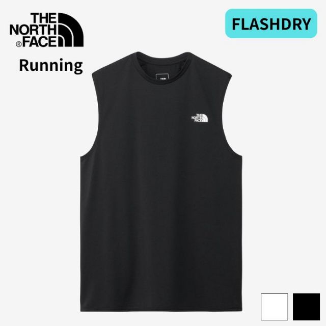 ザ・ノース・フェイス THE NORTH FACE タンクトップ スリーブレスGTDメランジクルー メンズ NT12594 ノースリーブ ランニング 吸汗速乾 抗菌防臭 FLASHDRY S/L GTD Melange Crew (260806)