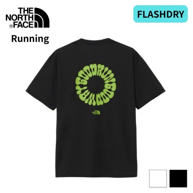 ザ・ノース・フェイス THE NORTH FACE Tシャツ ショートスリーブフリーランフラッシュドライクルー NT62690 半袖 Tシャツ メンズ レディース ユニセックス ランニング 吸汗速乾 UVケア 抗菌防臭 メール便 (260806)
