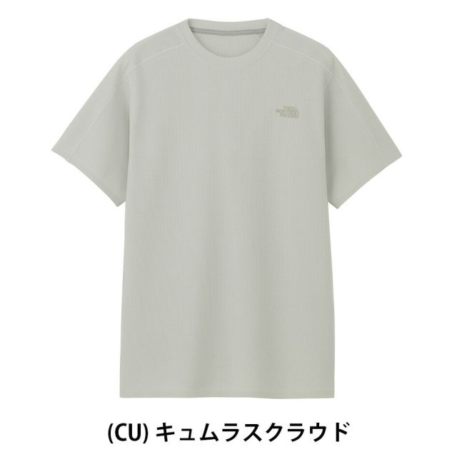 ザ・ノース・フェイス ショートスリーブ ワッフルライトクルー ユニセックス NT82683 THE NORTH FACE 半袖 BREEZERANGE 通気性 UVカット UPF30-50 抗菌防臭 DEORANGE ワッフル素材 トレーニング ランニング ハイキング S/S WAFFLE LIG CRW (260806)