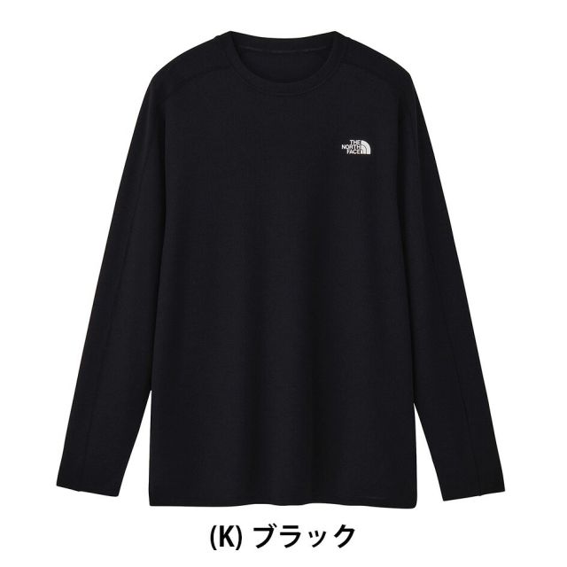 ザ・ノース・フェイス ロングスリーブ ワッフルライトクルー ユニセックス NT82684 THE NORTH FACE 長袖 BREEZERANGE 通気性 UVカット UVガード UPF30-50 抗菌防臭 DEORANGE ワッフル素材 トレーニング ランニング ハイキング L/S WAFFLE LIG CRW (260806)