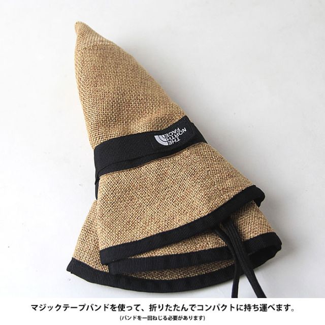 ザ・ノース・フェイス ハイクハット  帽子 キッズ  THE NORTH FACE [ NNJ02308 ] KIDS' HIKE HAT ストローハット サファリハット UVケア アウトドア ハイクハット 子供 折りたたみ [メール便] [230521]