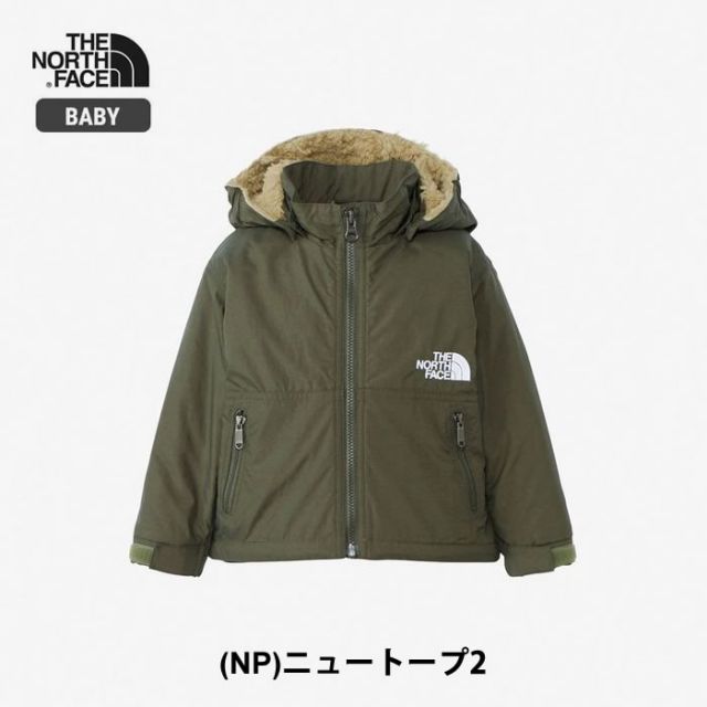 ザ・ノース・フェイス ベビー アウター THE NORTH FACE NPB72257 B COMPACT NOMAD JK コンパクトノマドジャケット キッズ   ノースフェイス  出産祝い (231017) 子供