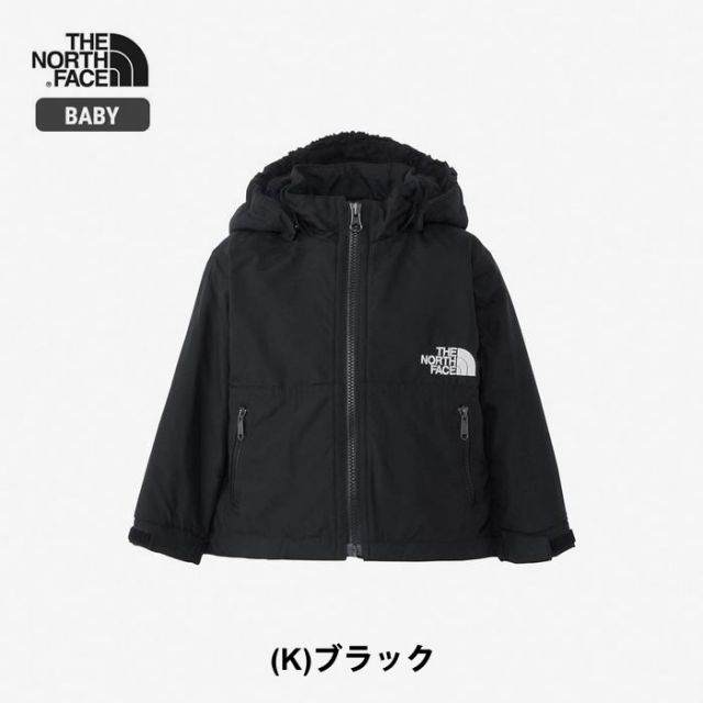 ザ・ノース・フェイス ベビー アウター THE NORTH FACE NPB72257 B COMPACT NOMAD JK コンパクトノマドジャケット キッズ   ノースフェイス  出産祝い (231017) 子供