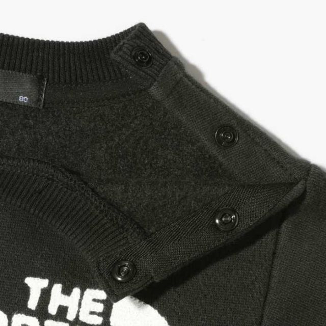 ベビー トレーナー 子供 THE NORTH FACE NTB62262 B FRONTVIEW CREW フロントビュークルー スウェット キッズ   ノースフェイス  出産祝い (230910)