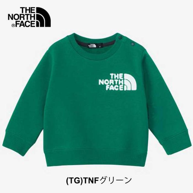 ベビー トレーナー 子供 THE NORTH FACE NTB62262 B FRONTVIEW CREW フロントビュークルー スウェット キッズ   ノースフェイス  出産祝い (230910)