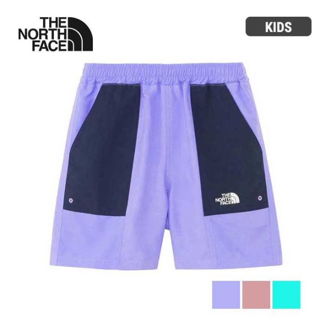 ザ・ノース・フェイス キッズ ショートパンツ THE NORTH FACE NBJ42344 WATER SHORT ウォーターショート メール便 子供 プール  海 川 水着 ラッシュガード夏 水遊び ハーフパンツ 水陸両用