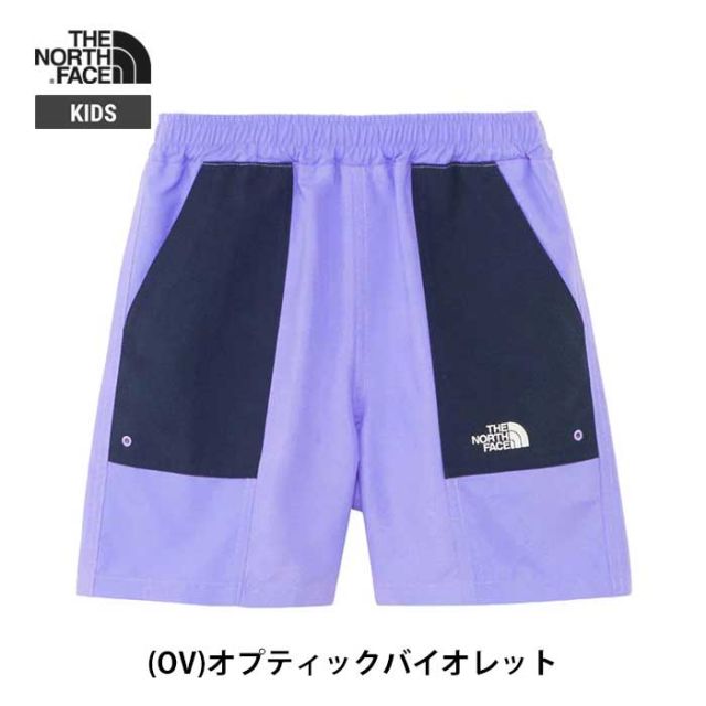 ザ・ノース・フェイス キッズ ショートパンツ THE NORTH FACE NBJ42344 WATER SHORT ウォーターショート メール便 子供 プール  海 川 水着 ラッシュガード夏 水遊び ハーフパンツ 水陸両用