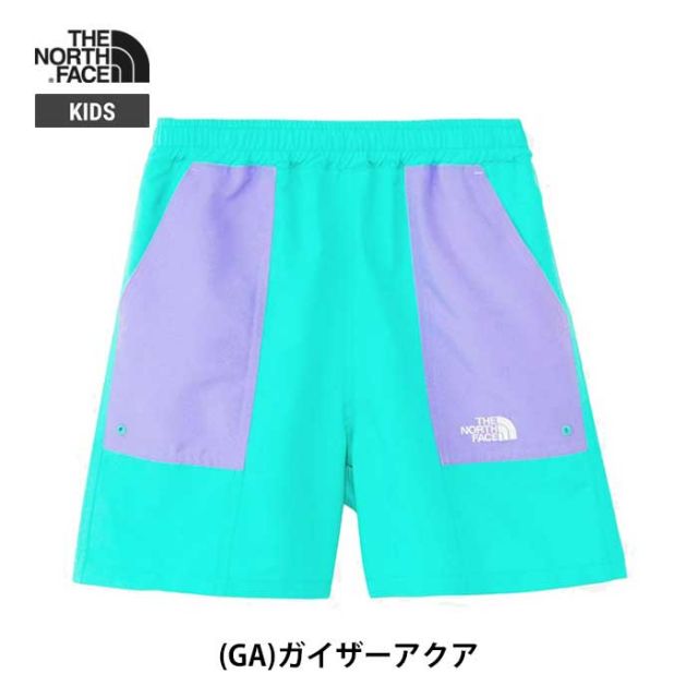 ザ・ノース・フェイス キッズ ショートパンツ THE NORTH FACE NBJ42344 WATER SHORT ウォーターショート メール便 子供 プール  海 川 水着 ラッシュガード夏 水遊び ハーフパンツ 水陸両用