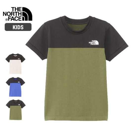 ザ・ノース・フェイス ショートスリーブ エンジニアードクルー キッズ tシャツ 半袖  ジュニア 男の子 女の子 UVケア THE NORTH FACE NTJ12316 S/S ENGINEERD CREW TEE 130cm / 140cm / 150cm メール便  ノースフェイス (240310) 子供