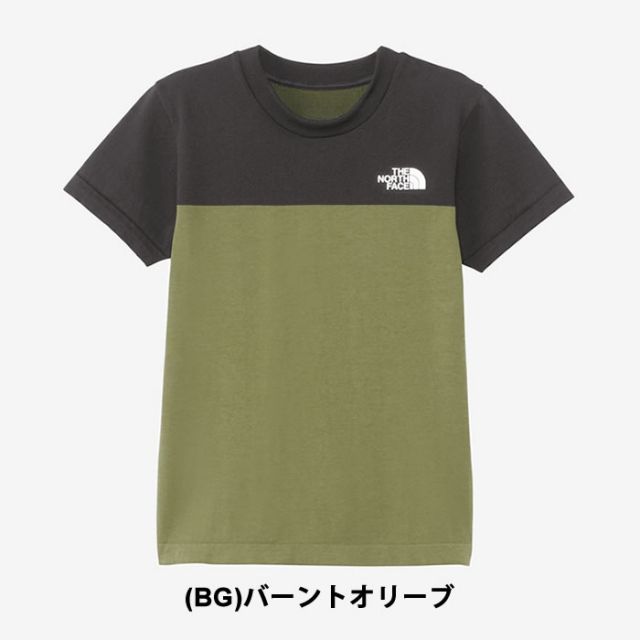 ザ・ノース・フェイス ショートスリーブ エンジニアードクルー キッズ tシャツ 半袖  ジュニア 男の子 女の子 UVケア THE NORTH FACE NTJ12316 S/S ENGINEERD CREW TEE 130cm / 140cm / 150cm メール便  ノースフェイス (240310) 子供