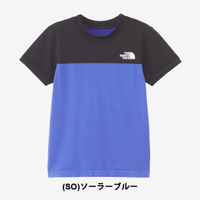 ザ・ノース・フェイス ショートスリーブ エンジニアードクルー キッズ tシャツ 半袖  ジュニア 男の子 女の子 UVケア THE NORTH FACE NTJ12316 S/S ENGINEERD CREW TEE 130cm / 140cm / 150cm メール便  ノースフェイス (240310) 子供