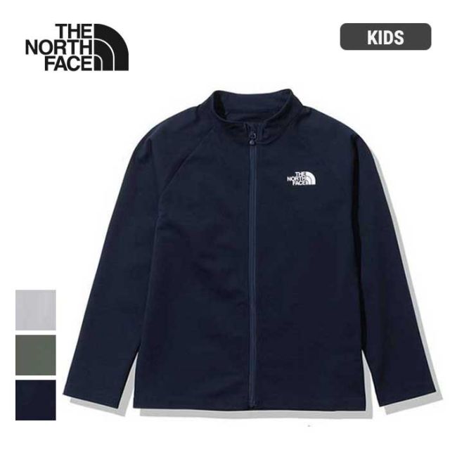 ザ・ノース・フェイス キッズ 水陸両用ジャケット 水着 ラッシュガード THE NORTH FACE NTJ12340 L/S SUNSHADE F/Z J LSサンシェードフルジップジャケット 子供