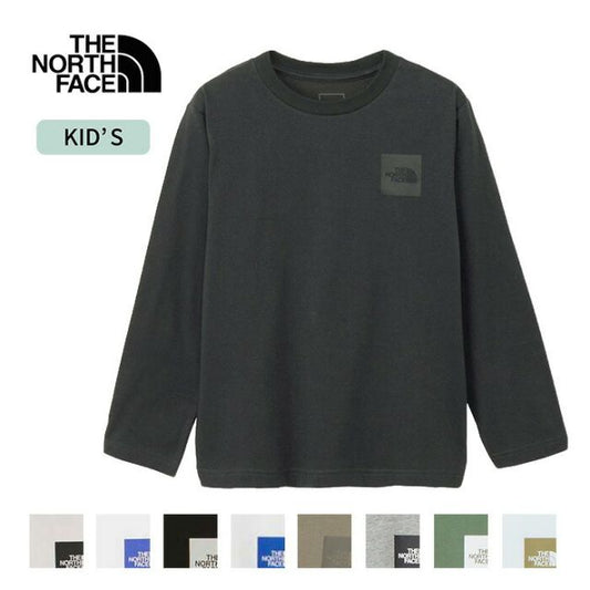 THE NORTH FACE NTJ32357 L/S S-SQU LOGO T