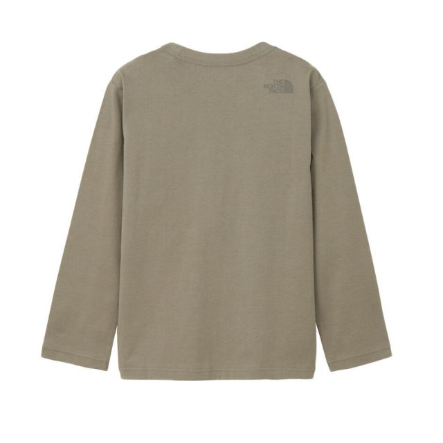 THE NORTH FACE NTJ32357 L/S S-SQU LOGO T